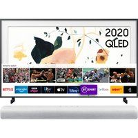 65 samsung the frame qe65ls03tauxxu  smart 4k ultra hd hdr qled tv  hw-s61txu 40 all-in-one sound bar bundle