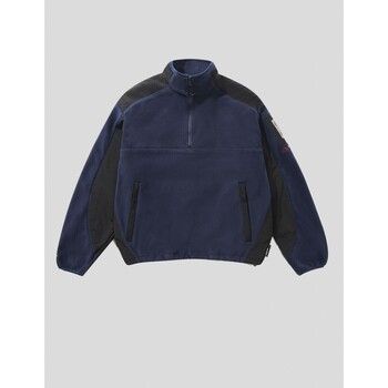 Butter Goods Polar SUDADERA POLARTEC 1-4 ZIP PULLOVER NAVY para hombre