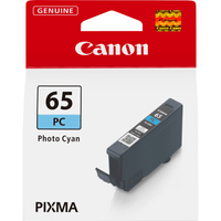 canon tinta photo cian para pixma pro 200 cli65pc