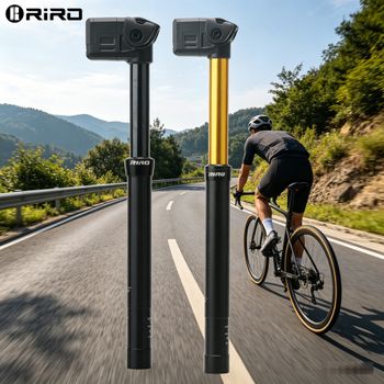 RIRO - Tija de sillín eléctrica inalámbrica con elevación electrónica para bicicletas de enduro, MTB y carretera