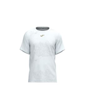 Camiseta Manga Corta Joma R-Night Hombre Blanco