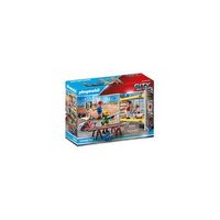 70446 trabajadores con andamios playmobil city action