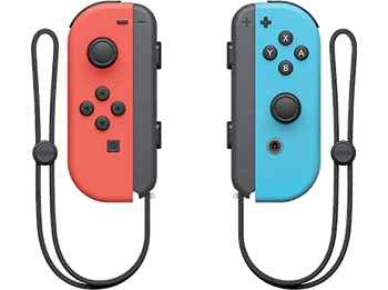 Mando Nintendo Switch - Joy-Con Set, Para Switch, Izquierda y Derecha, Vibración HD, Batería reemplazable, Rojo Azul Neón