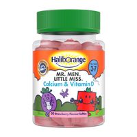 haliborange mr strong calcium  vitamin d softies strawberry flavoured
