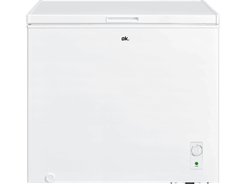 Congelador horizontal - ok. OFZ 171 E W, 198 l, 84.5 cm, Control temperatura, 4 estrellas, Blanco