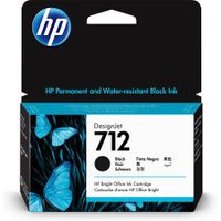 hp 712 3ed70a black original standard capacity designjet ink cartridge
