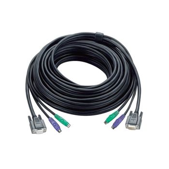 Cable KVM ATEN 10 m PS/2 VGA Negro alta compatibilidad