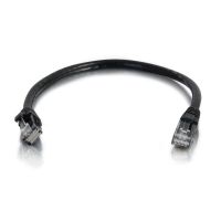 cable de red cat6 utp 2 m c2g con funda antienganche negro
