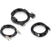 Trendnet TK-CD15 cable para video, teclado y ratÃ³n (kvm) Negro 4,5 m
