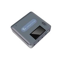 cargador de bateria 4 en 1 entrada ac 110-240v salida 5v 3a 4 puertos de bateria 2 puertos usb cargador rapido de b
