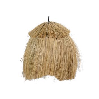 Lampara Techo Yute Metal 45x45x55 Natural
