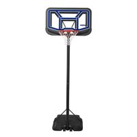 canasta de baloncesto portatil ultrarresistente regulable 230-305 cm 112x5x76 cm negro