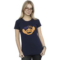 disney camiseta stitch o ween para mujer