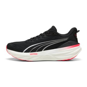 Zapatillas Puma ForeverRun NITRO 3 Negro Rojo AW26, Talla 41 - EUR