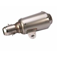 silenciador de escape hyper motard inox