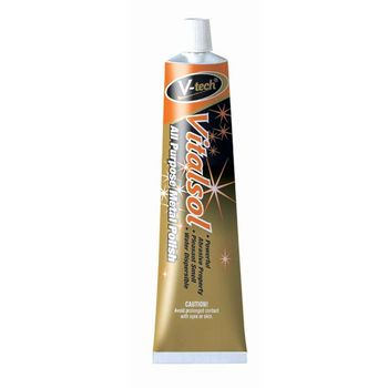 V-Tech Vitasol Metal Polish-100gm Boxed