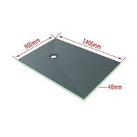 aica plato de ducha de xps tablero de aislamiento impermeable panel de construccion 1400x900x40mm