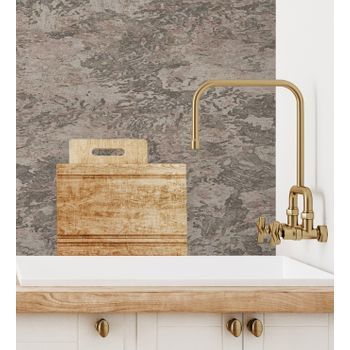 Papel Pintado Vinílico Lavable De Piedra De Roca Con Textura En Relieve - Narok Stone 681002 De Gaulan - Rollo De 10 M X 1,06 M