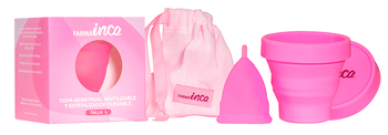 Farma Inca Copa Menstrual Talla L + Esterilizador