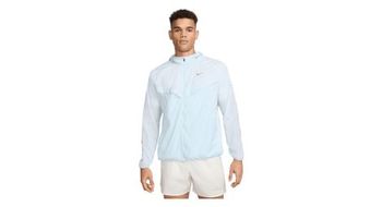 Chaqueta cortaviento nike stride azul hombre