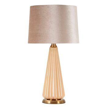 Lámpara De Mesa De Cristal Perla Ø 36,5x68,5 Cm