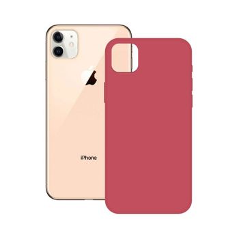 Ksix Soft Silicone Fucsia para iPhone 12 Mini