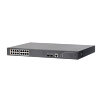 dh-pfs4218-16gt-240 dahua switch l2 poe gestionable 16 puertos gigabit  2 sfp uplink gigabit