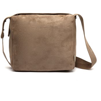 Misako Bandolera Emas bolso bandolera mediano efecto ante para mujer