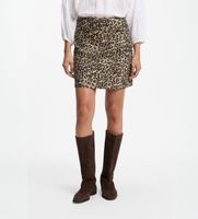 boss para mujer 50563281 falda mini vakily de leopardo marron 36 casual animal print poliester