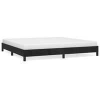 cama matrimonial  cama para adultos  estructura de cama de terciopelo gris claro 200x200 cm