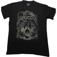 queen tops y camisetas ornate crest para mujer