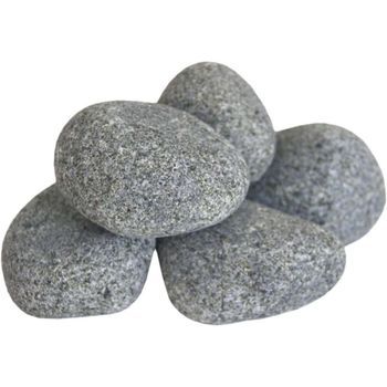 Piedras Volcánicas Redondas Sauna 20kg 10cm Saunapro