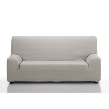 Funda Sofá Naira Adaptable  Rufino Diaz, Gris Claro