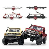 2pcs conjunto de eje de puente delantero y trasero metalico mejorado mnrc mn82 mn78 mn168 mn80 para toyota land cruiser