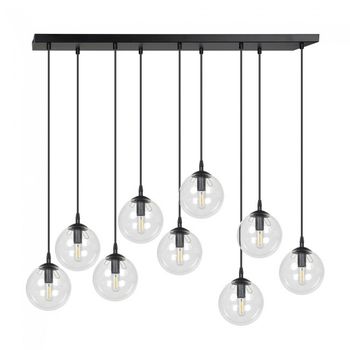 Regleta de techo sagan transparente (9 luces)