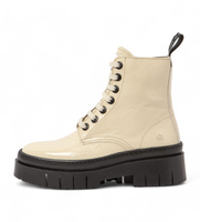 art para mujer 1195313zz003020 botines de piel 1953 amberes beige 40 plano cordones casual