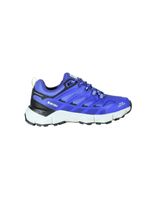 zapatillas de montana hi-tec soira low waterproof royal blueblackcitron mujer