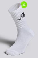 calcetines altos tnf everyday standard crew pack 3 mkp talla xs