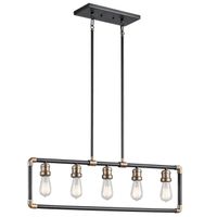 lampara de techo imahn 5 luces