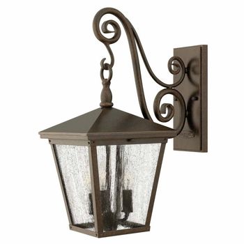 Aplique de pared de exterior trellis (3 luces)
