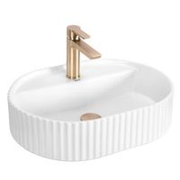lavabo sobre encimera rea marcela 50 white 50