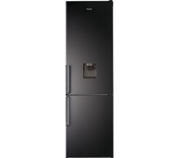HOTPOINT H7T 911A KS H AQUA 70/30 Fridge Freezer - Black, Aqua