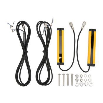 Cortina De Luz De Seguridad Ip65, 6 Haces Infrarrojos