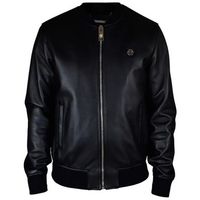 philipp plein sport cazadora de cuero - para hombre