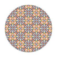 panorama alfombra vinilica azulejo oriental redonda original 190x190 cm