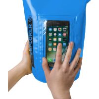 celly explorer2lor funda saco piscina azul para smartphone