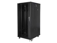 rack independiente lanberg ff01-6827-12b 27u 800kg 600x800mm ventilacion avanzada negro