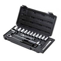 15pc 12 drive socket set
