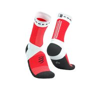 calcetines compressport ultra trail socks v20 blanco rojo talla talla 2