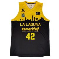 camiseta aaron doornekamp cbc la laguna tenerife primera equipacion acb 24-25